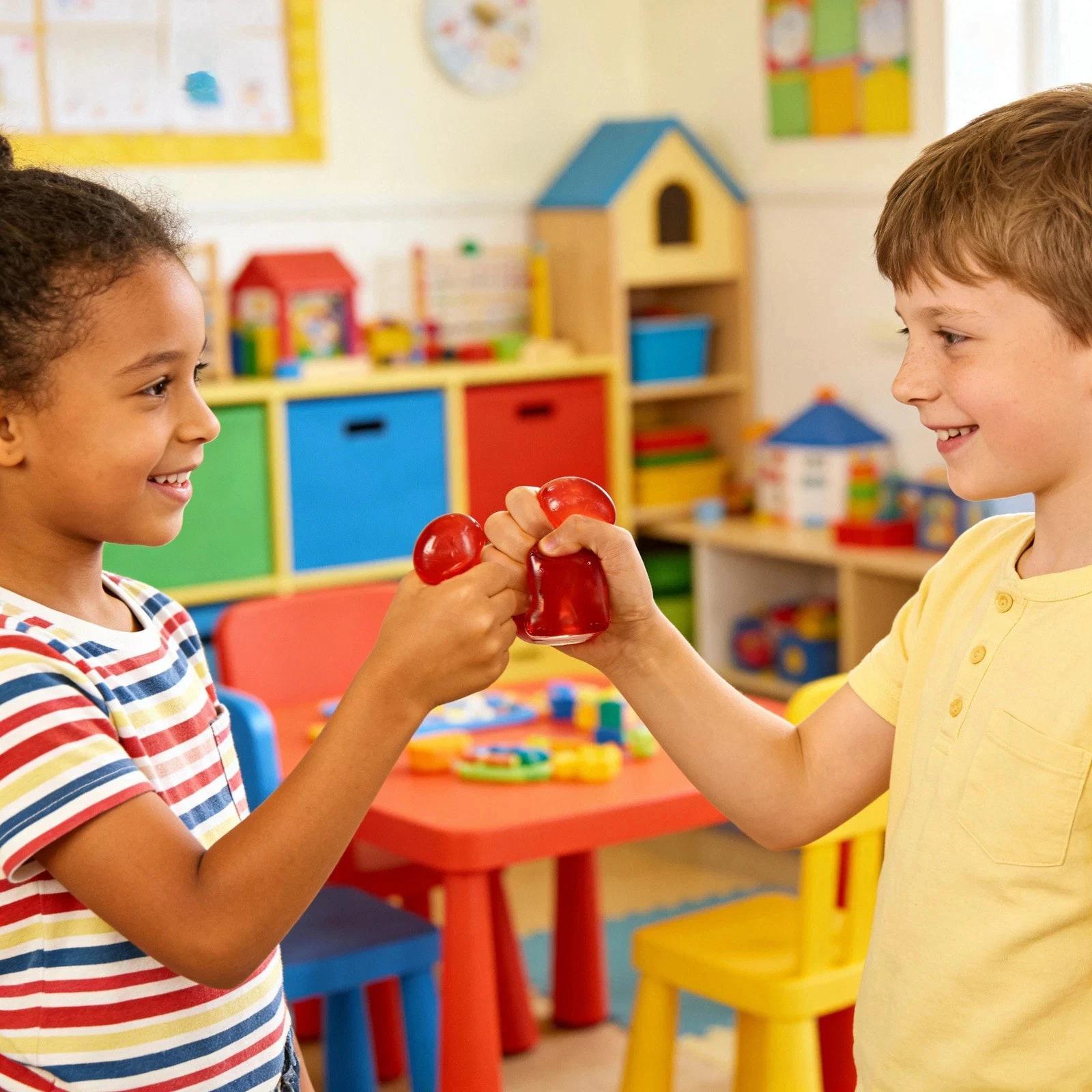 Dr Pepper x Needoh – Limited Edition Red Water Drop Squishy. Stylish Sensory Stress Relief Ball, Soft & Satisfying for All Ages