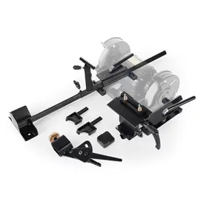 VEVOR Pro Grind Sharpening System, Multi-Grind Sharpening Jig for 6" & 8" Bench Grinder - with Platform Jig, Tool Rest Bar, Setup Block, Miter Slide, Micro Bevel Block, for Chisels Woodturning Tools