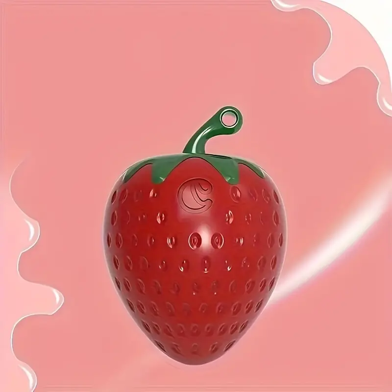 Cute Strawberry Shaped Mini Refillable Kawaii Fruit Lighter (Gas Not Included) - Home Supplies Accessories, Unique Gift for Her on Valentine's Day, Birthday
