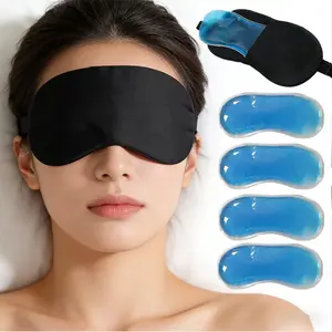 Multifunctional Cold Heat Eye Mask Set, Reusable Gel Ice Bags, Spa Beauty Facial Care Tool, Portable Sleep Aid, Unisex Adult Gift, Sleeping Eye Mask, Sleeping Masks, Sleep Aid Products