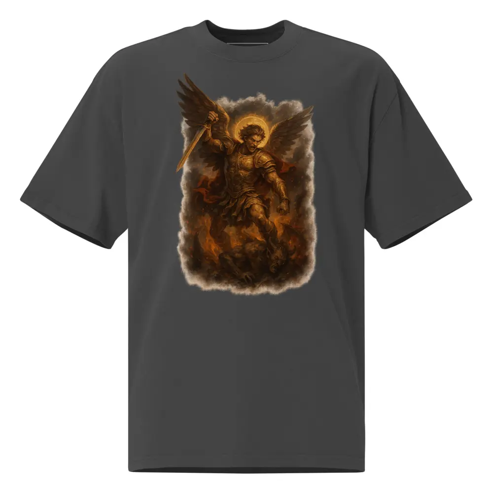 Aarchangel Michael Oversized, Faded Streetwear