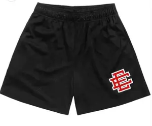 Black Mesh Shorts Men – Minimal Athletic Basketball Shorts, Y2K Streetwear Gym Shorts, Breathable Lightweight Summer Shorts