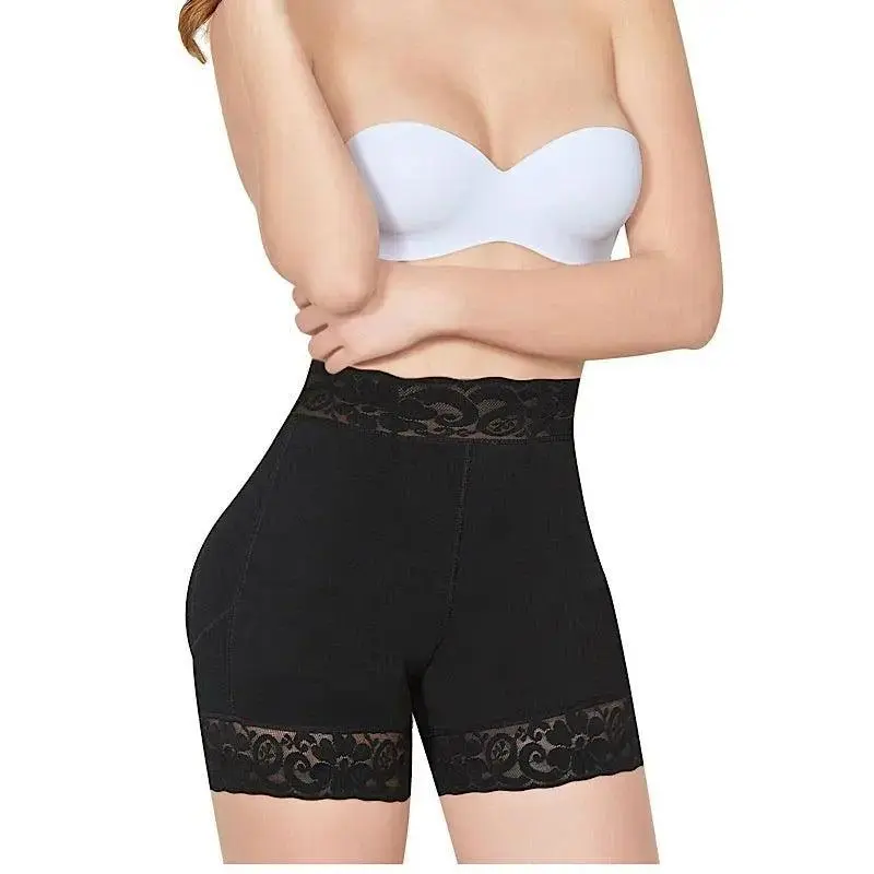 Mid-Waist Powernet Butt Lifter Shorts 1505 | FUPA Control & Instant BBL Lift