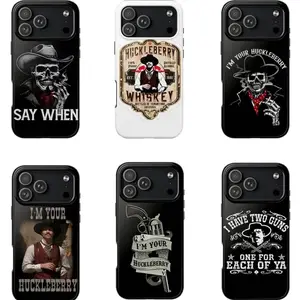 Huckleberry Legend Western Aesthetic Phone Case for iPhone & Samsung
