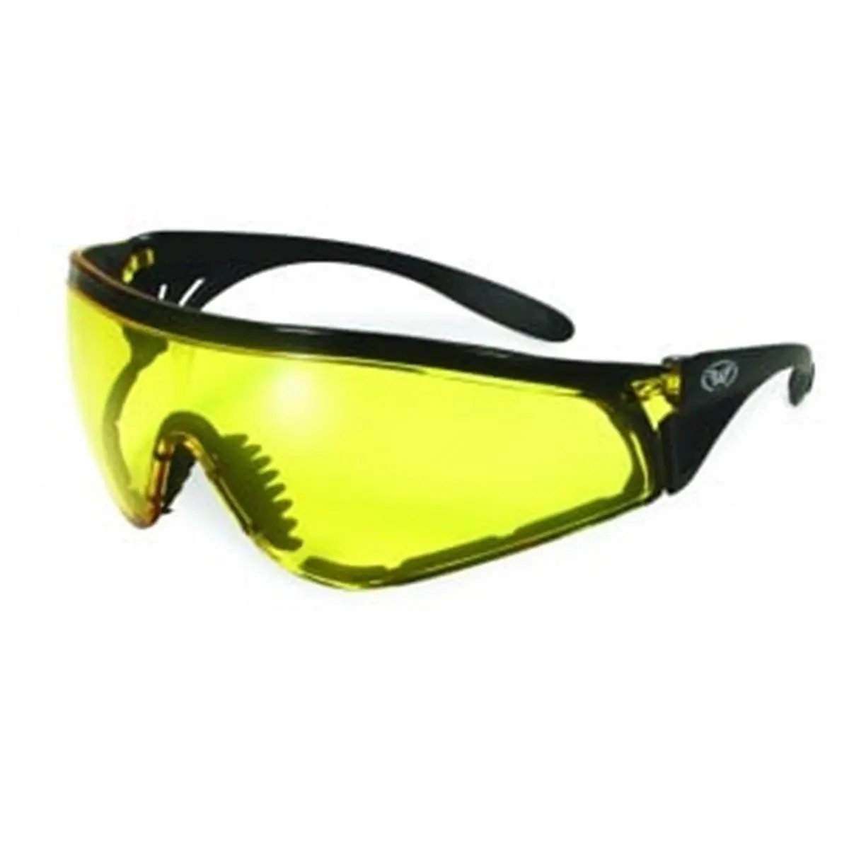 212 MAIN ANSI Standard Shatterproof Safety Glasses - Yellow Tint Polycarbonate Lenses, Aerodynamic Design, UV400 Filter, for Hunting, Outdoor Recreation