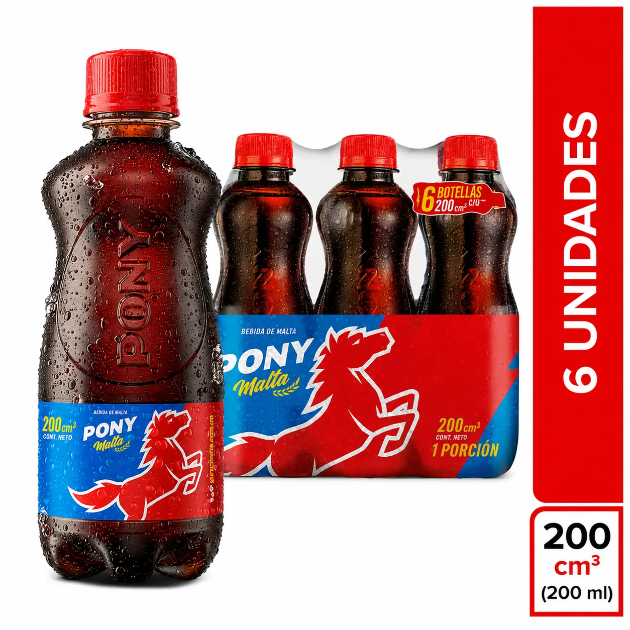 PONY MALTA MINI 200ML SIXPACK PONY MALTA MINI 200ML SIXPACK