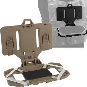 Tactical Nylon TPE 1-Count Lightweight Foldable Chest Mount Mobile Phone Holder - Multifunctional Wireless Charging Stand, Sports & Water Sports Accessory, Smartphone Accessories,summerwins