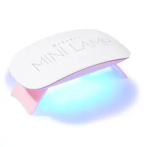 Makartt UV LED Nail Lamp, Mini UV Light for Gel Nails, 6W USB Portable Fast Drying Gel Polish Curing Light 60S Timer Professional Nail Dryer Manicure Kit for Nail Salon Home DIY Gift Nail Art
