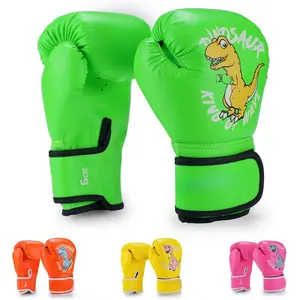 L-GLV007  Kids Boxing Gloves for Boys and Girls, Youth Boxing Training Gloves for Kids 3-15, 4&6OZ Punching Bag Kickboxing Thai Mitts MMA Training Sparring Gloves