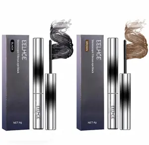 3D curling mascara, black/brown, curl and lengthen, long-lasting waterproof formula, smudge-proof, 24-hour wear, natural lengthening, volumizing effect, ultra-fine volumizing mascara, cosmetics, Valentine’s Day gift, New Year gift, holiday gift