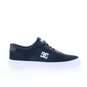 DC Teknic ADYS300763-DN1 Mens Blue Suede Skate Inspired Sneakers Shoes