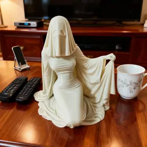 Anime Ghost Wife Figure with Quote - Cute Home Decor & Collectible Gift for Fans