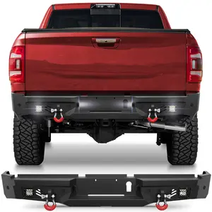 For 2019-2024 Dodge Ram 2500/3500 Rear Bumper Aftermarket Truck Bumper