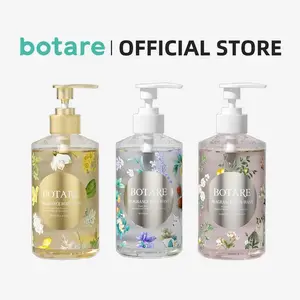 BOTARE Body Wash Deep Moisture for 24hr Lotion-Soft Skin Moisturizing Cleanser Plant-Based Amino Acid Formula Paraben & Phthalate Free Long-Lasting Fragrance 17.6 Fl Oz