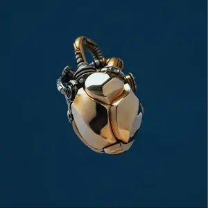 Mechanical Heart Pendant, Steampunk Jewelry, Anatomical Heart Necklace