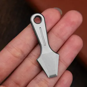 Titanium alloy pry bar mini tool, durable and lightweight, very suitable for home and outdoor use, compact design, easy to store