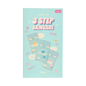 The Crème Shop To-Go 3 Step Skincare Variety Pack - Travel Friendly Skincare