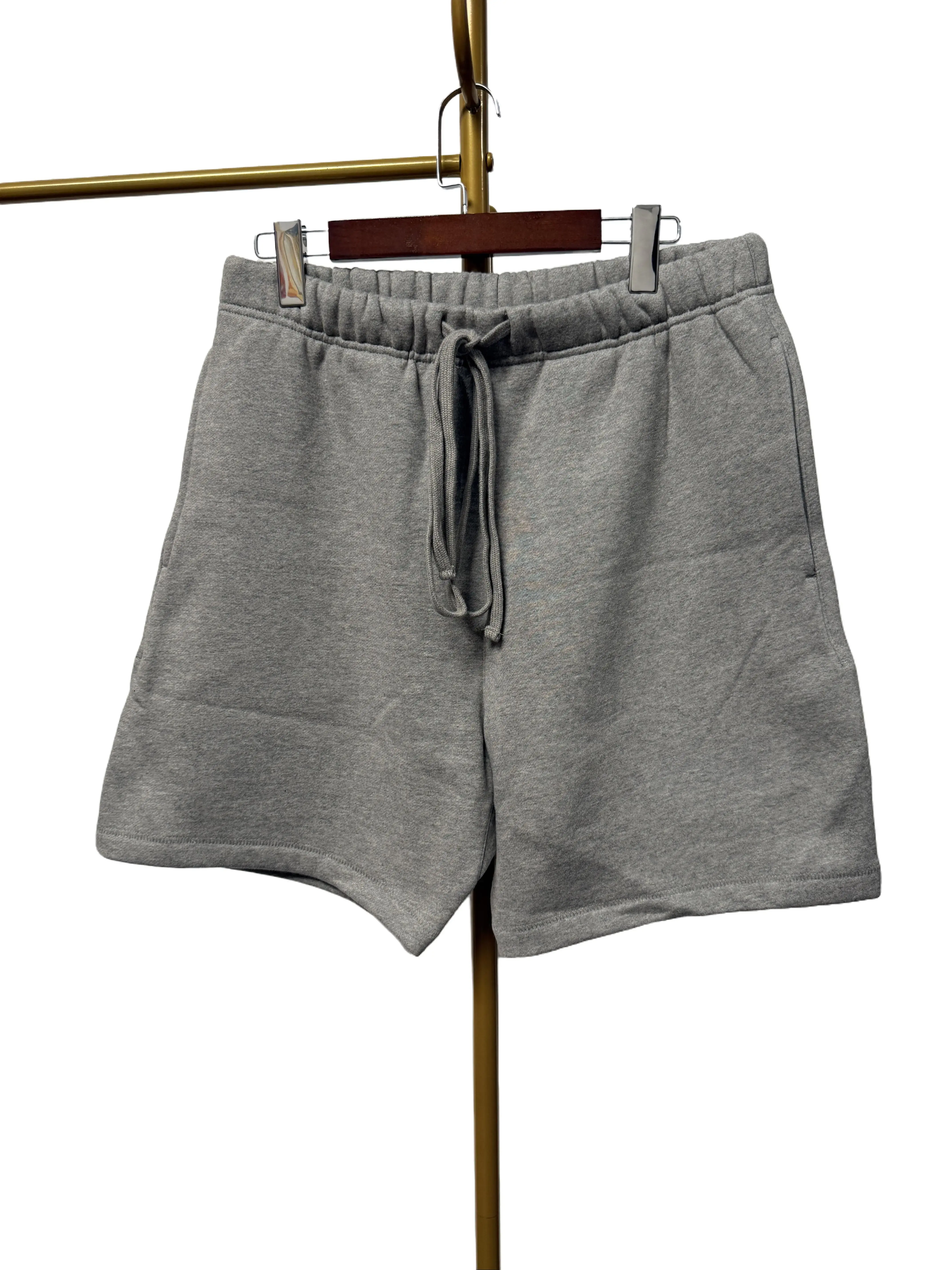 Men's Heavyweight Fleece Sweatshorts - Dark Oatmeal, Roomy Loose Oversized Boxy Fit, Ultra Soft Warm Fleece Hug, Streetwear Ease for Daily Casual Wear, Roomy Loose Fit, Cozy Loungewear Shorts, Daily Casual Shorts, Menswear, Stylish, Loose Cut