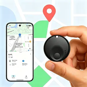 Mini Car GPS Tracker Tags Compatible with iOS Find AppsWireless Tracker for Luggage, Keys