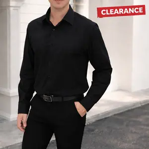 Men's Stretch Long Sleeve Shirt, Tailored to Fit Perfectly, Providing Superior Comfort and Effortless Style for Everyday [Clearance]