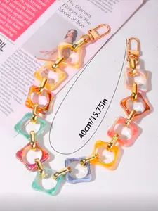 Fashion Handbag Chain Strap, Adjustable Replacement Shoulder Strap, Elegant Durable Bag Accessory, DIY Accessory for Daily Use, Adjustable Crossbody Strap