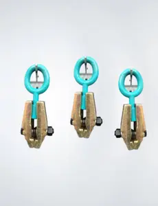3 X Jr. Clamp Mo Clamp Style 5 Ton Auto Body Frame Machine Repair Pulling Clamp
