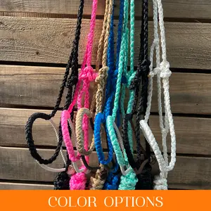 Lariat Mule Tape Halters - Assorted Colors- Equine Riding Gear