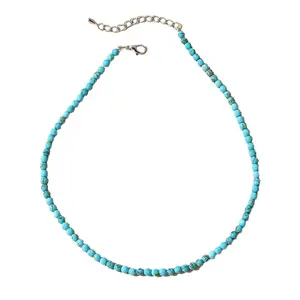 Boho Minimalism Adjustable Elastic Stretch Design Necklace Lightweight Summer Jewelry for Women Perfect for Parties Vacations Casual Attire Charm Beaded Zircon Necklace Simple Elegant Style