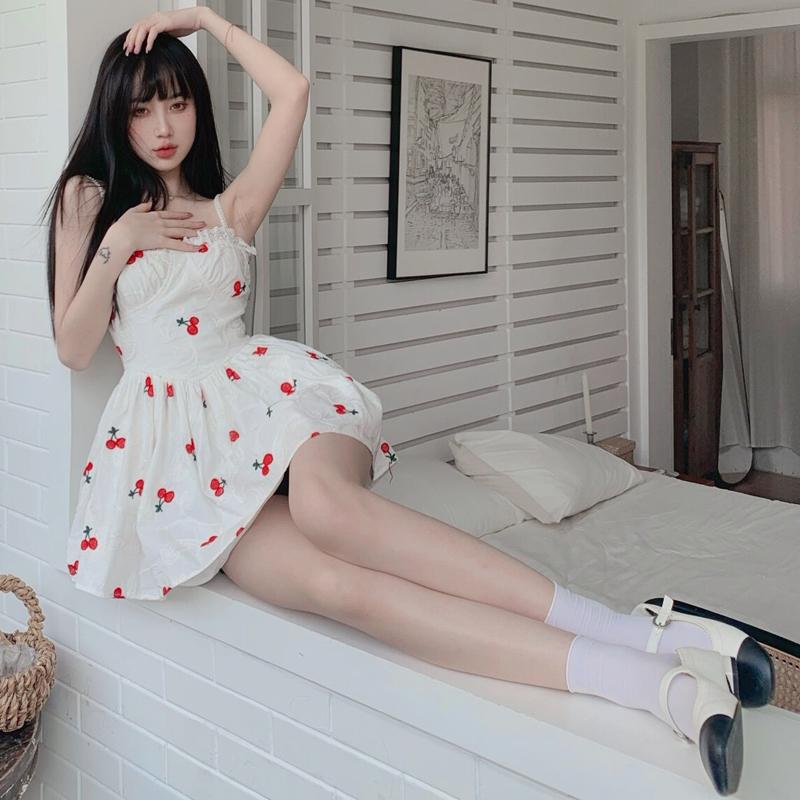 Summer Cute Strap Dress Girl