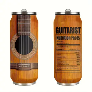 Guitarist Tumbler 17oz with Leakproof Straw Lid - Funny Musician Cup, Father's Day Gift for Guitar Players