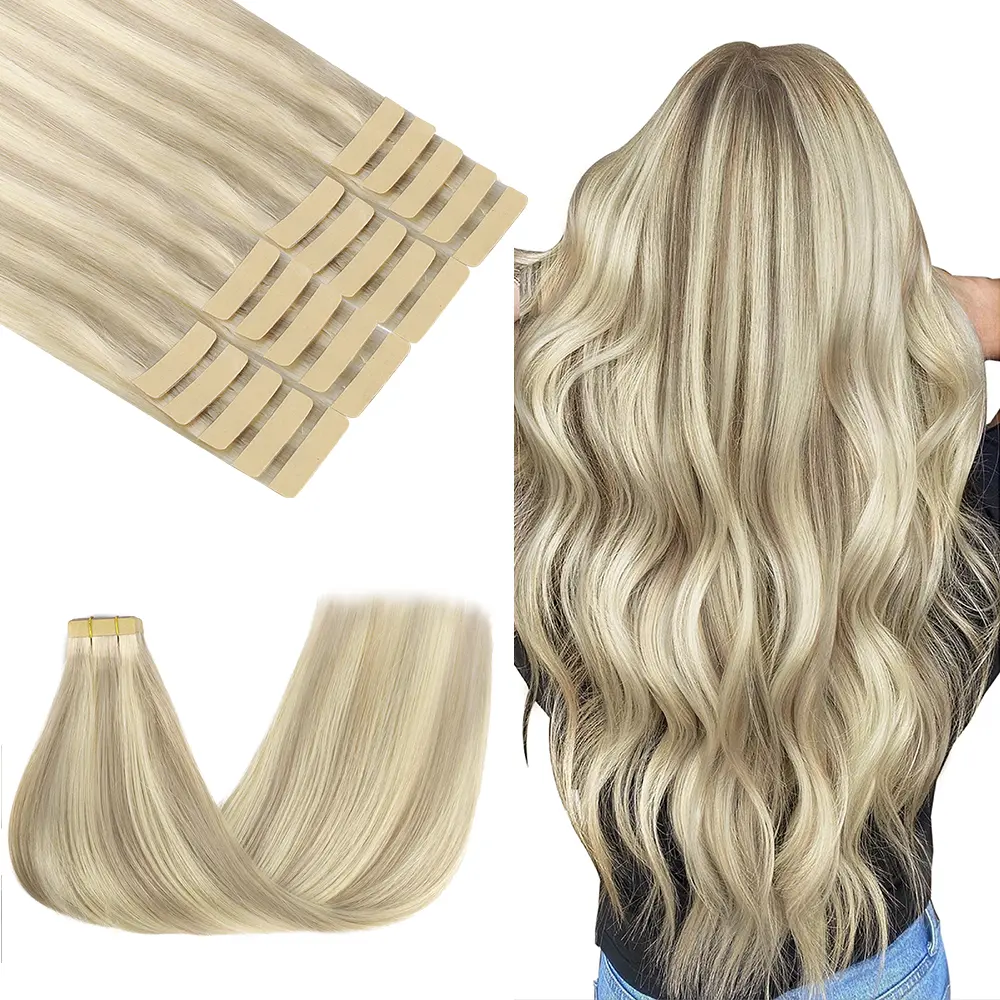 #17A/60A Ash Blonde Highlighted Platinum Blonde