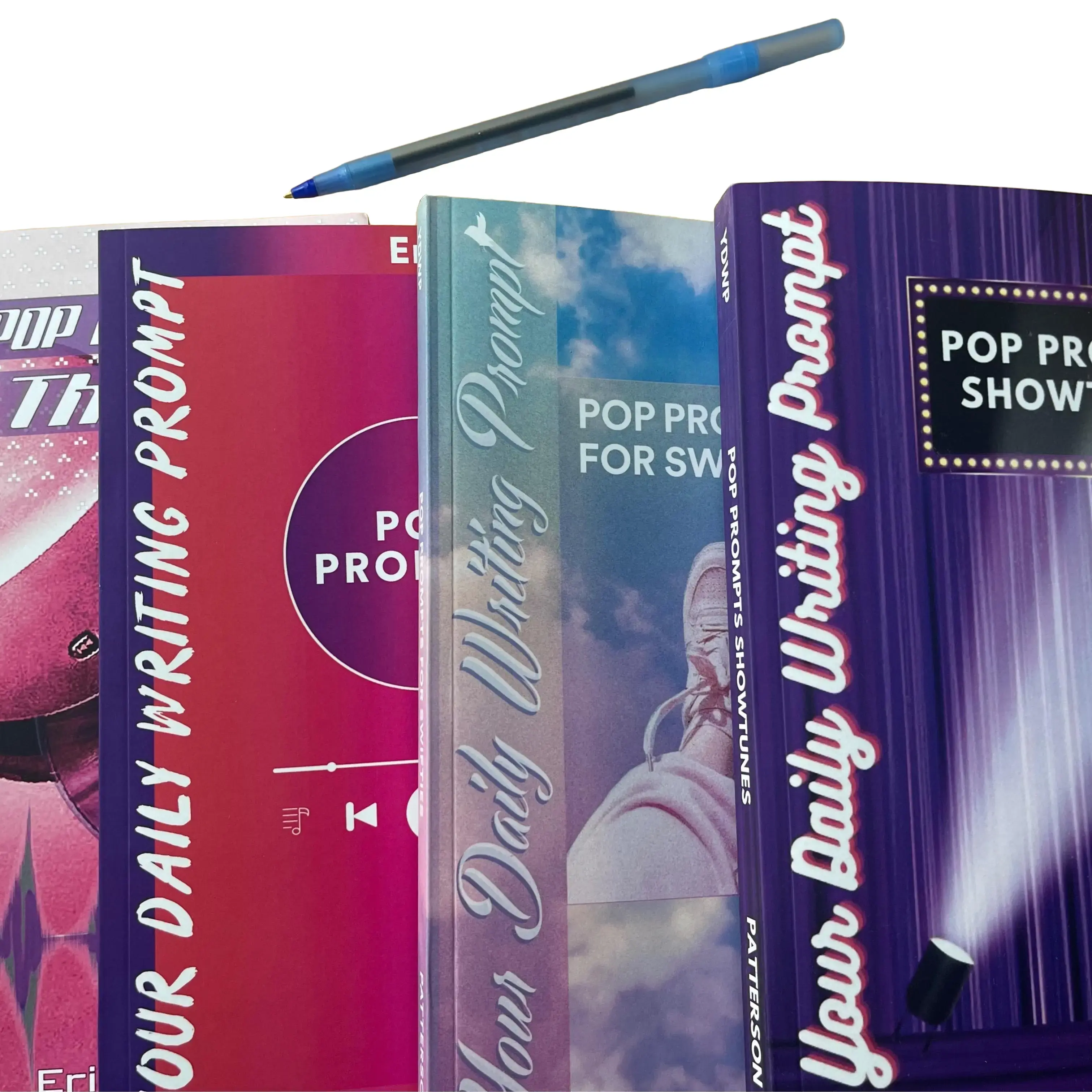 3 book bundle -- writing prompts inspired by music