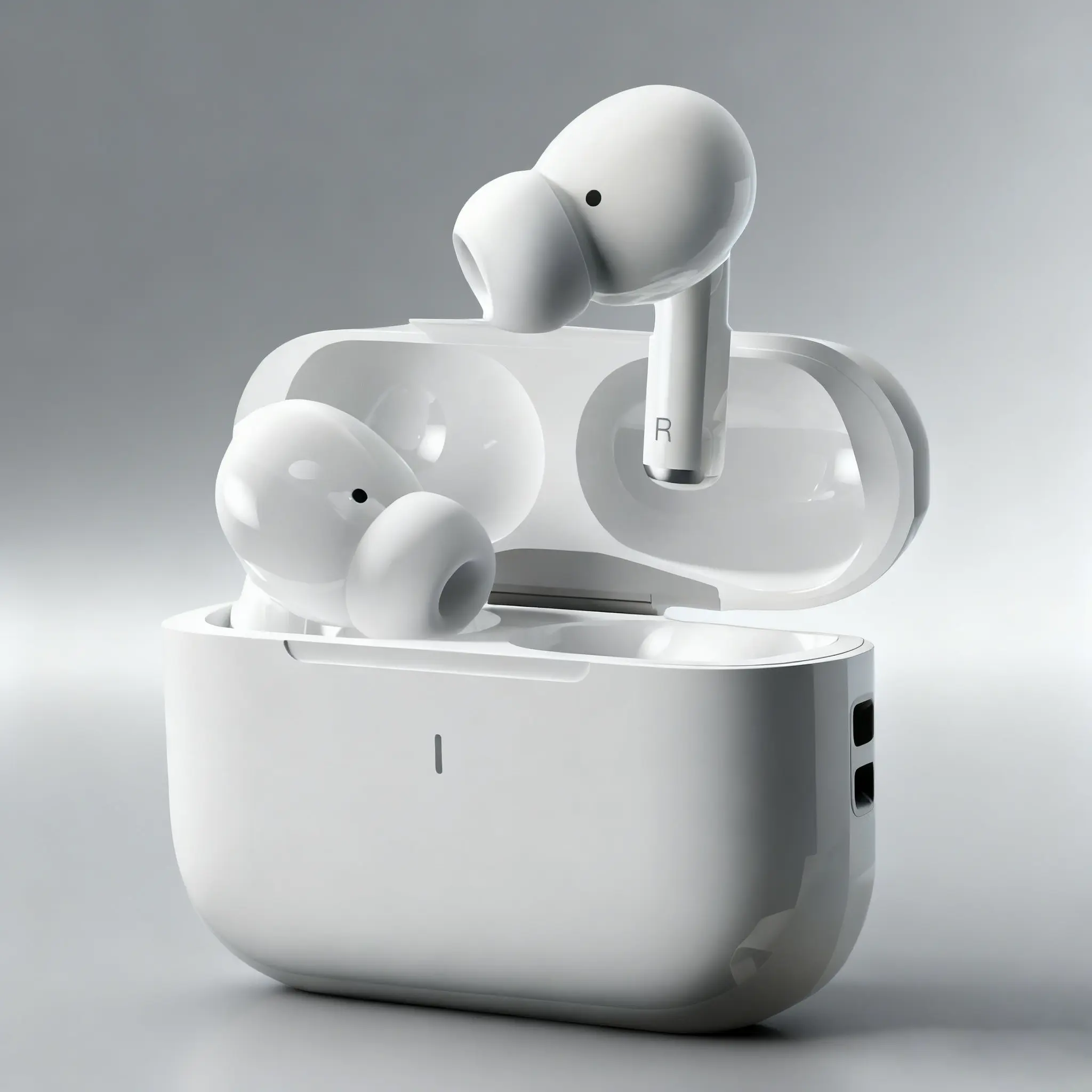 Hi-Fi Lossless Sound Bluetooth-compatible Earphones, Earbud, Noise Cancelling, Noise Cancellation, Low Latency Gaming Headphones, Music & Sports, Wireless Charging Case, Noise Cancelling Earbuds, Chargeable, Headset, Audio Wireless Earbuds