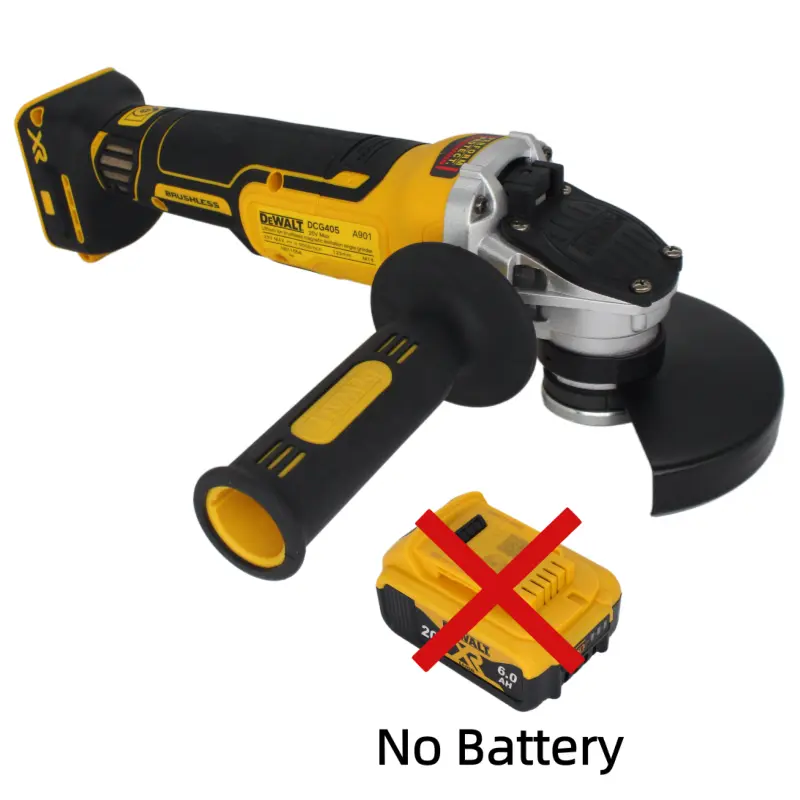Dewalt DCG405NT 20V MAX Brushless Cordless Multitool with Batteries - 125mm, 9000 RPM, Enhanced Mobility, for Polishing-Cutting, Ideal for DIY Enthusiasts (Tools & Hardware Accessories)