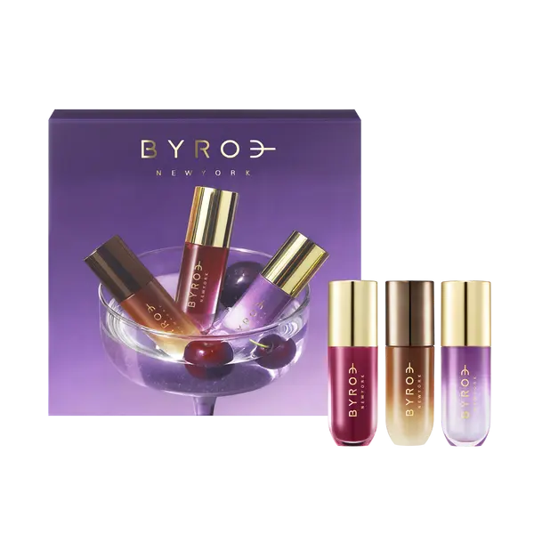 BYROE Sweet Treats Lip Oil Trio Set 3-Piece