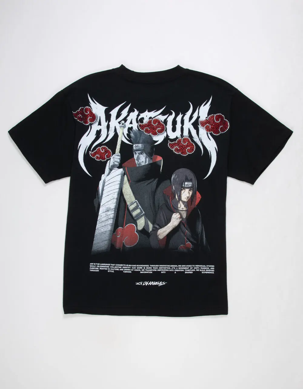 CVLA x Naruto The Last Itachi Rhinestone Mens Boxy Tee CVLA x Naruto The Last Itachi Rhinestone Mens Boxy Tee