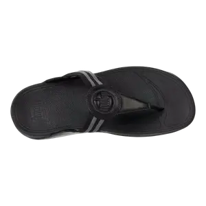 FITFLOP Walkstar Women's Sandals, Casual Lightweight Slip-On Shoe, Black Women's Footwear, Walking Shoes, Wedge, Flipflop