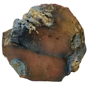 G12 Riebeckite in Double Terminated Smoky Quartz Crystal Specimen Home Ornament himalayan