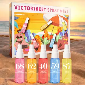 5pcs Digital Aromatherapy Set, Multi-Scarf Fragrance Sprays, Floral Fragrance Spray, Floral Scented, Aromatic Fragrance, Perfect for Couples' Dates, Captivating Scent, Enhance Your Scent Experience