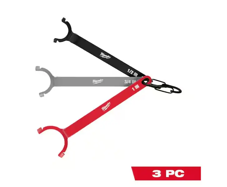 Milwaukee Locknut Wrench Set (3-Piece) 48-22-6110, Multi-Size