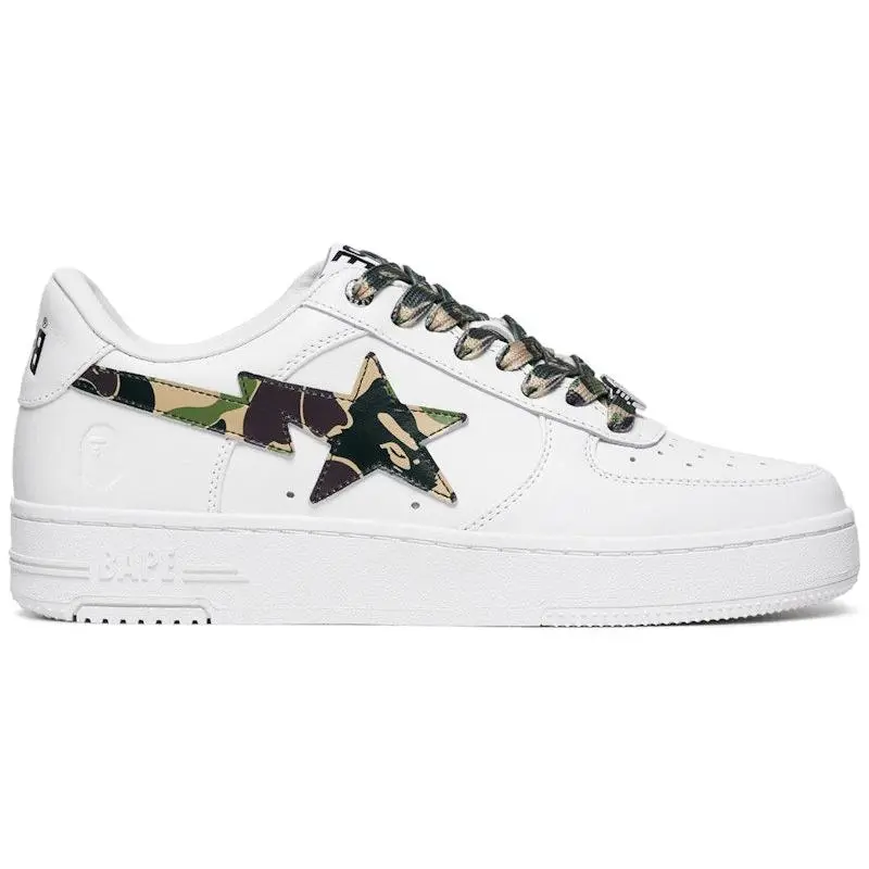 A Bathing Ape Bape Sta Low ABC Camo White Green (2025) (men) by StockX