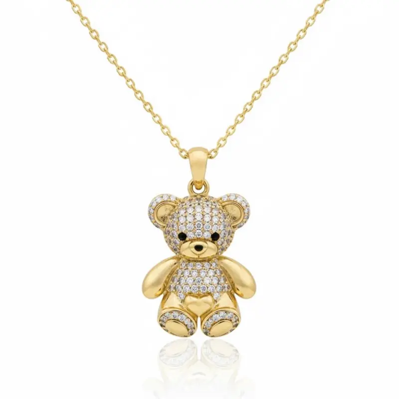Sweet Bear Hug Necklace
