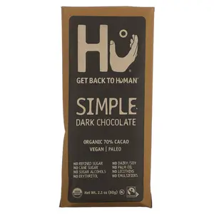 Hu Simple Dark Chocolate, 2.1 oz (60 g)
