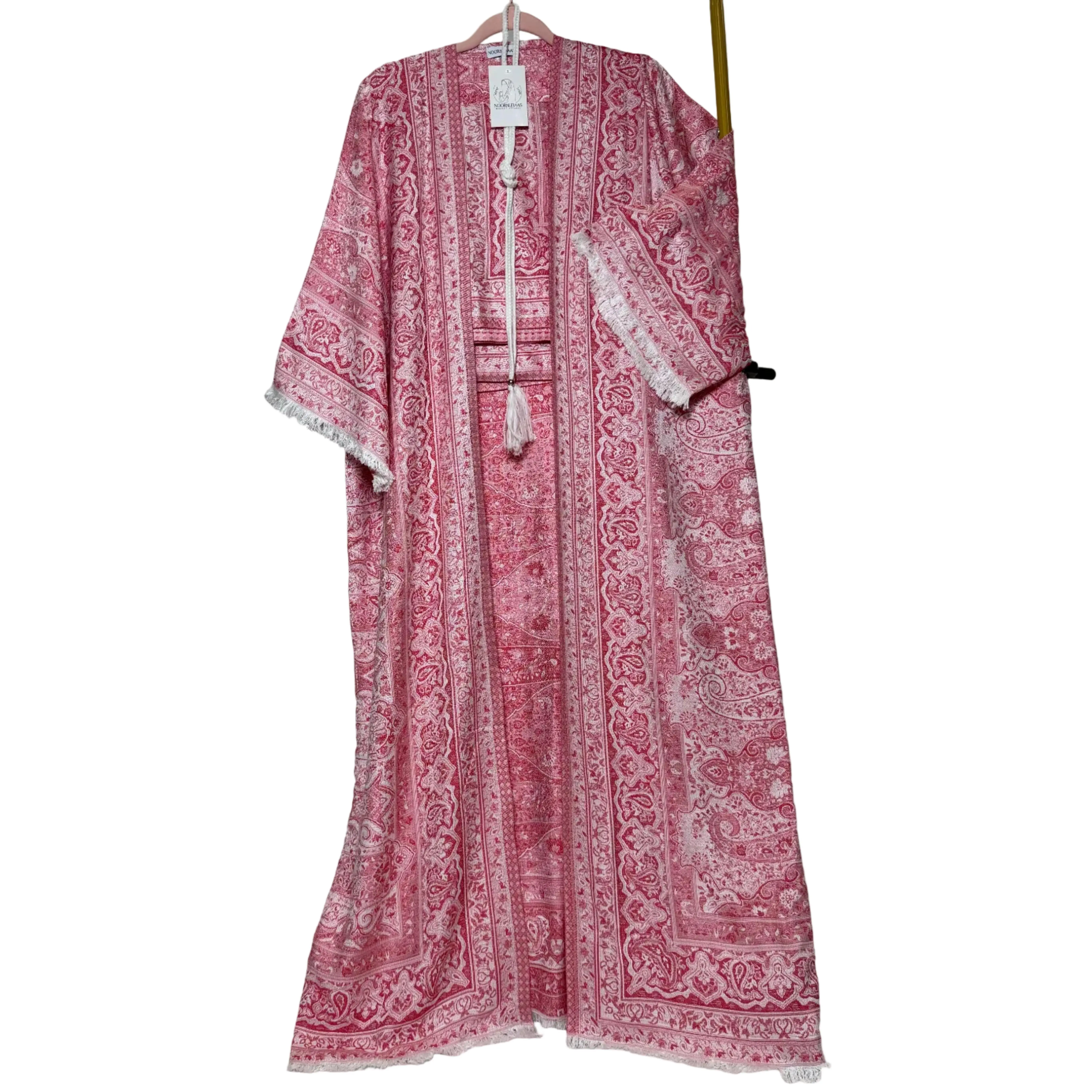 Blush Coral- Pashmina Abaya