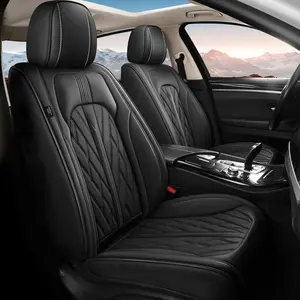 Custom Fit Full Set Faux Leather Cushions & Protectors for Honda HR-V 2016-2025, 2/5-Seat Options, Airbag-Compatible, Waterproof Automotive Interior Accessories, Lumbar Support, Car Seat Protectors