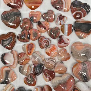 Super Quality Natural Sardonyx Flat Heart