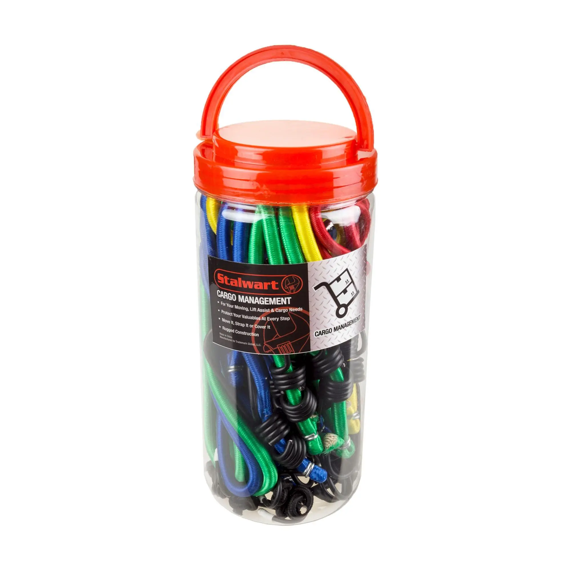 Stalwart Bungee Cord Assortment 20-Pack of Asso rted Length Stalwart Bungee Cord Assortment 20-Pack of Asso rted Length