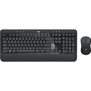 Logitech MK540 Advanced Wireless Keyboard Full Size for Windows Keyboard and Mouse, Long Battery Life, Caps Lock Indicator Light, Hot Keys