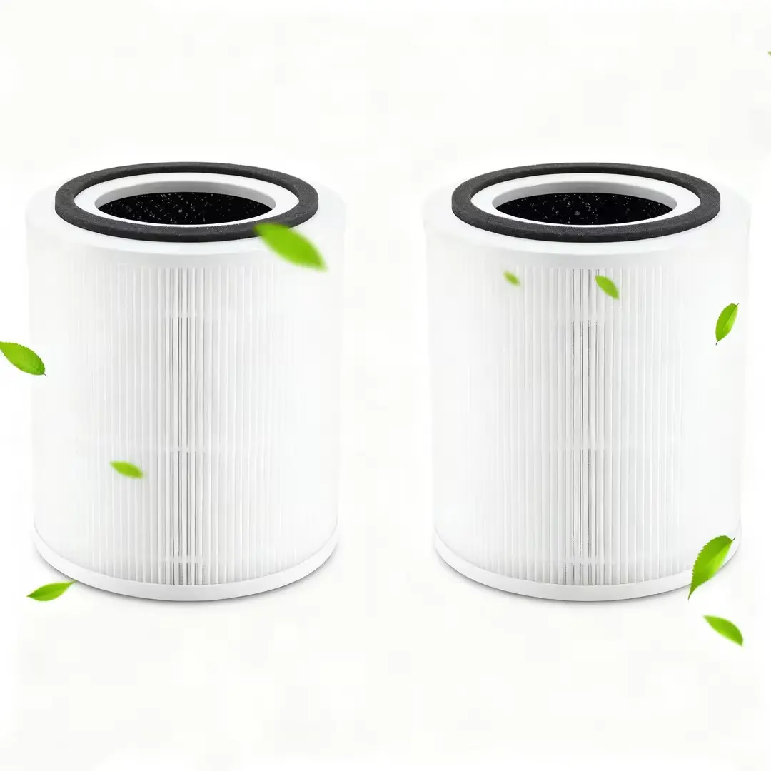 2-Pack HEPA Filter Replacements - 3-in-1 Household Appliance Filter with Sleep Mode Function, Hepa Filters