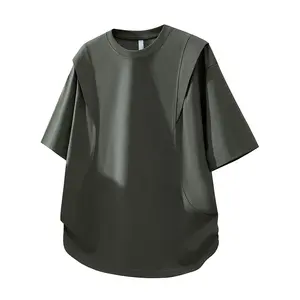 Summer Trendy Lightweight Breathable Sports Loose Casual Versatile Short Sleeve Top